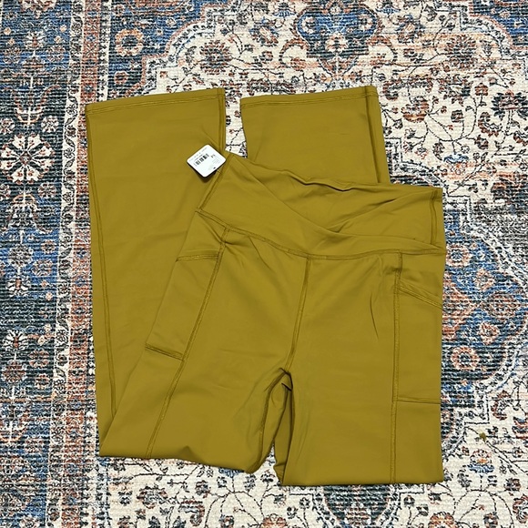 Free People Pants - ❌SOLD ON DEPOP❌Free People Movement crossover flare leggings